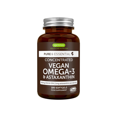 Igennus Pure & Essential Vegan Omega-3 & Astaxanthin